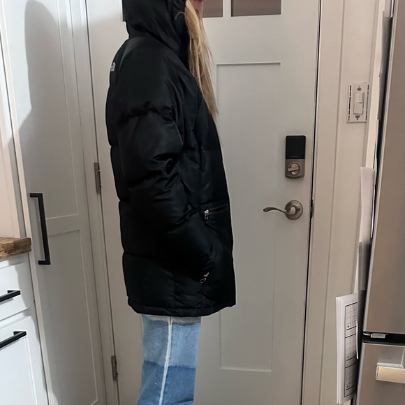 The NORTH FACE extended 550 down jacket women’s SMALL or girls XL - Picture 2 of 9